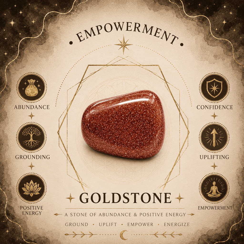 Goldstone Gemstone Butterfly