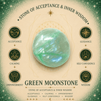 100g Green Moonstone Gemstone Chips