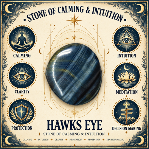10mm Hawks Eye Gemstone Bracelet