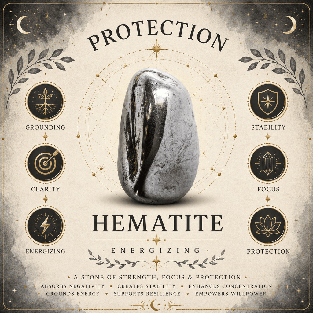 100g Hematite Gemstone Chips