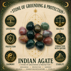 Indian Agate 1.5cm Gemstone Heart