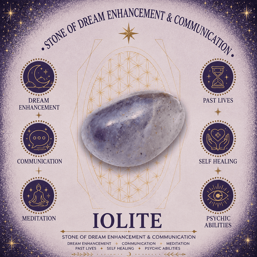 10mm Iolite Gemstone Bracelet
