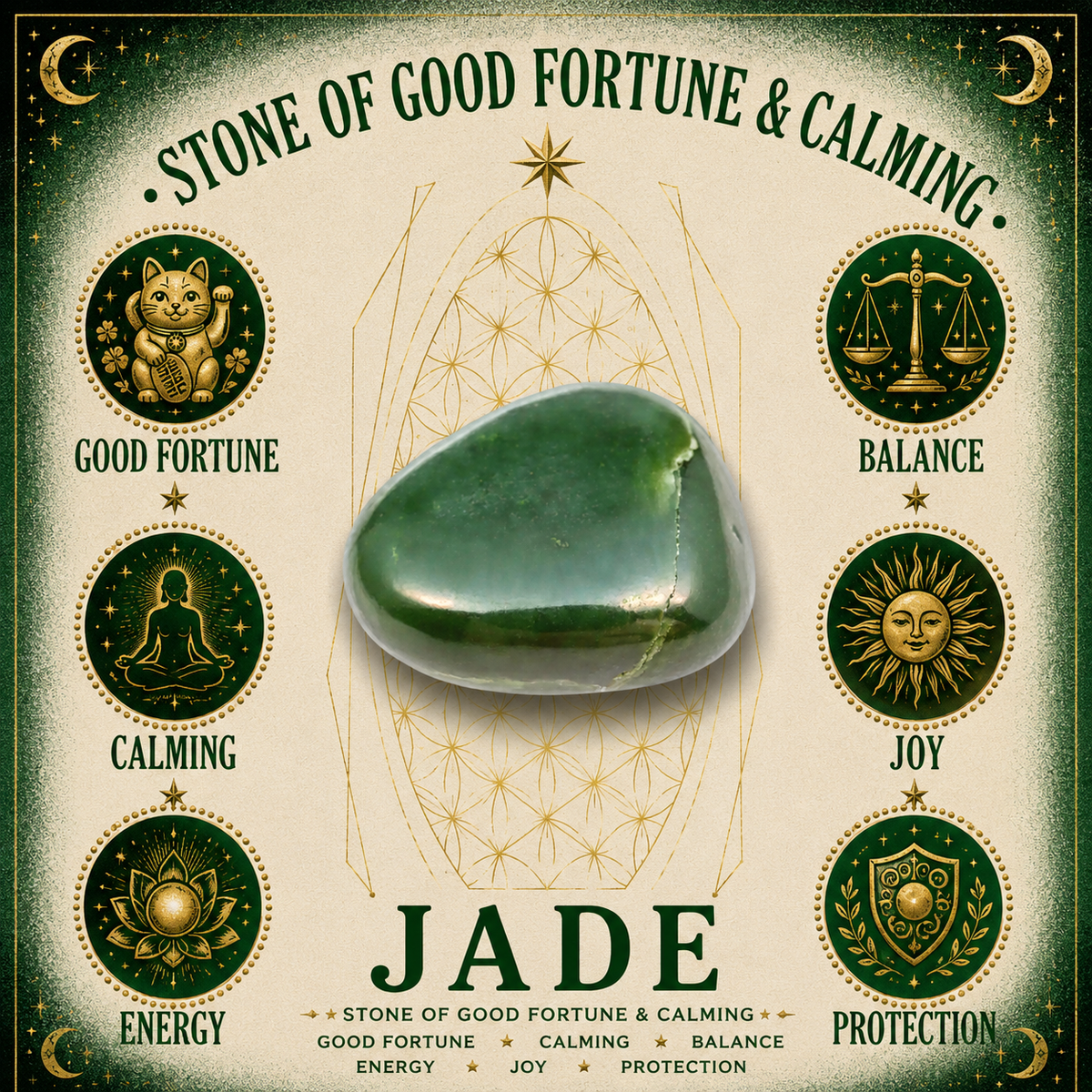 4mm Jade Gemstone Bracelet