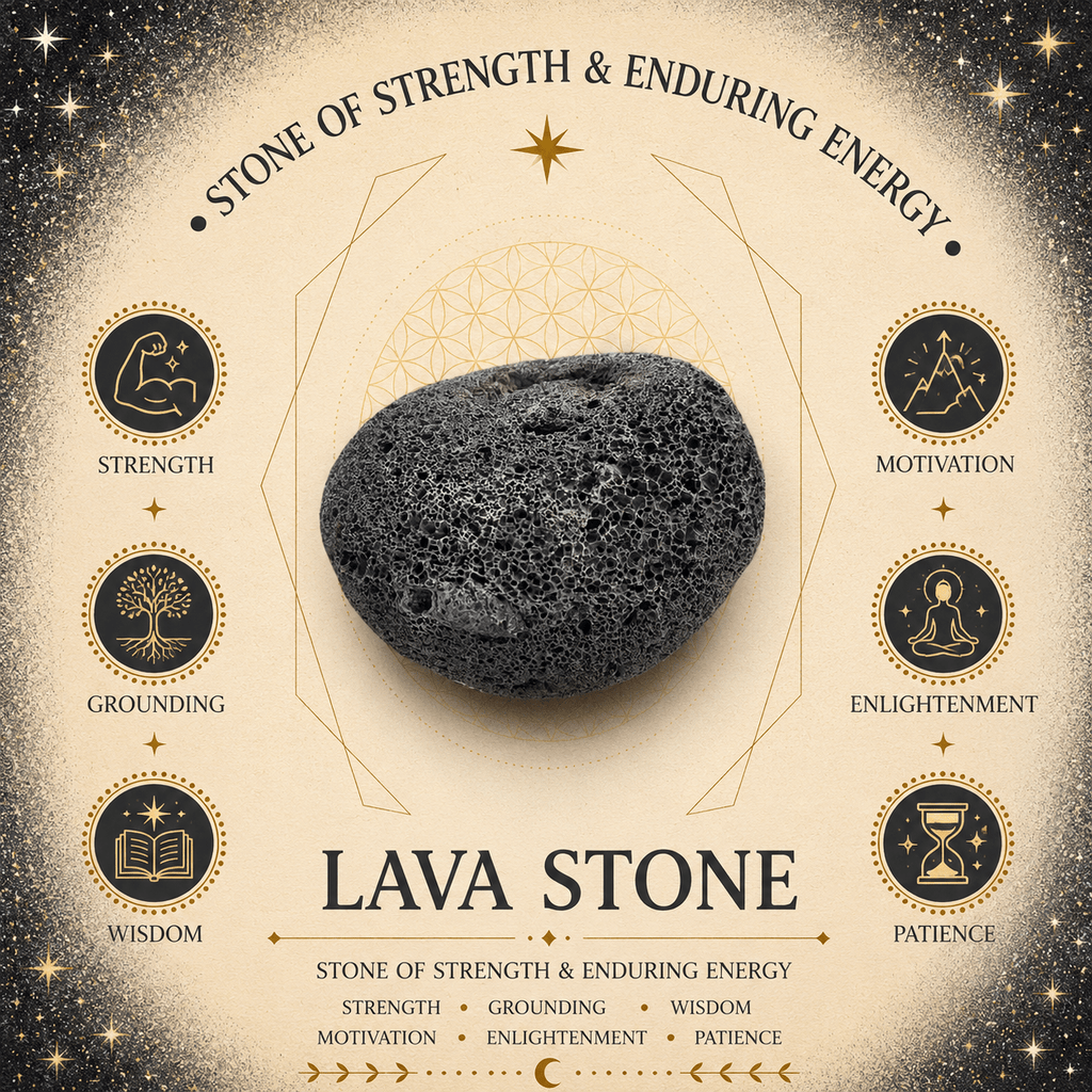10mm Lava Stone Gemstone Bracelet