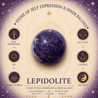 Lepidolite Gemstone Butterfly