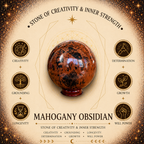 Mahogany Obsidian Dragon Heart Keyring
