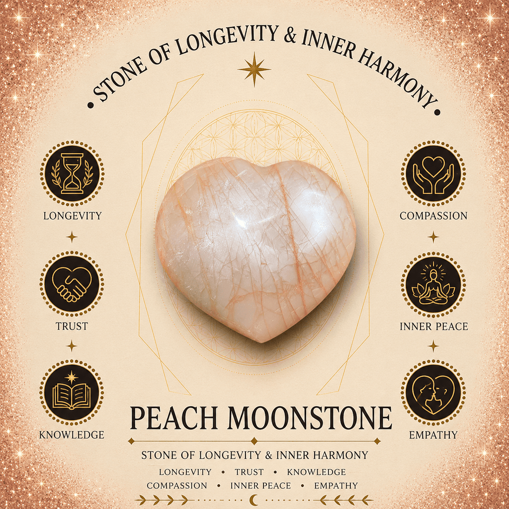 Peach Moonstone Gemstone Chip Bracelet