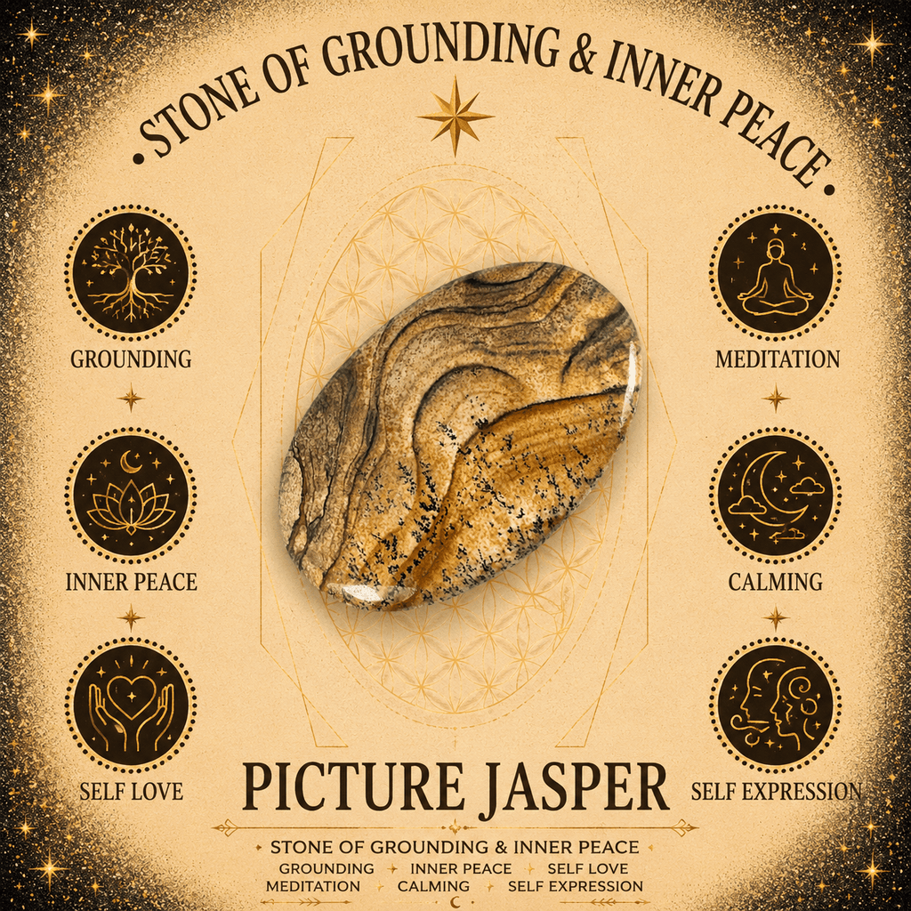 136g Picture Jasper Tower