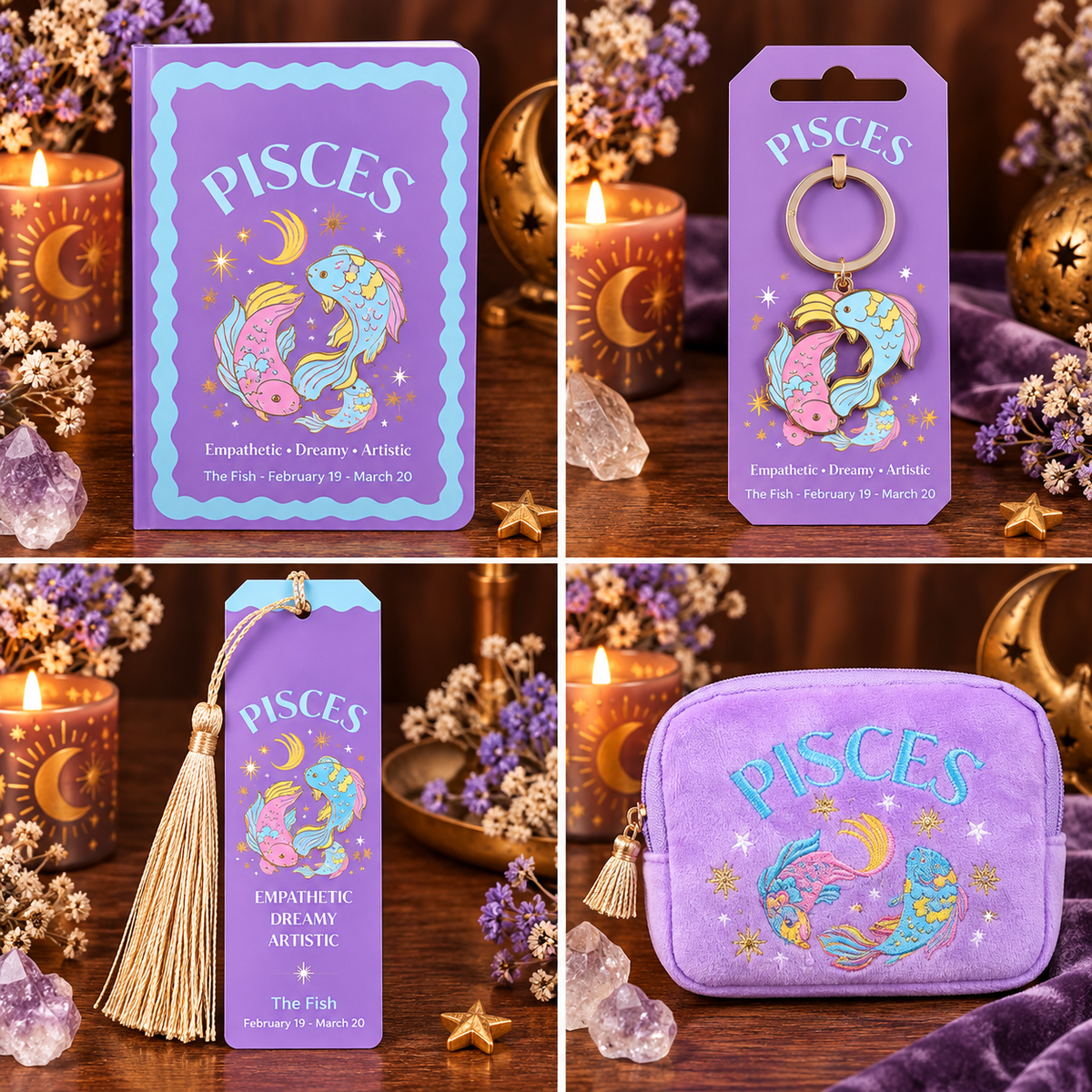 Pisces Zodiac Zest Gift Set