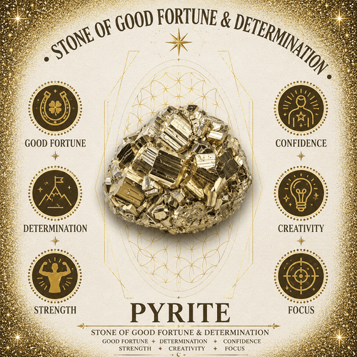 10mm Pyrite Gemstone Bracelet