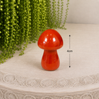 4cm Gemstone Mushroom - Red Jasper