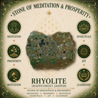 8mm Rhyolite Gemstone Bracelet