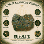 6mm Rhyolite Gemstone Bracelet