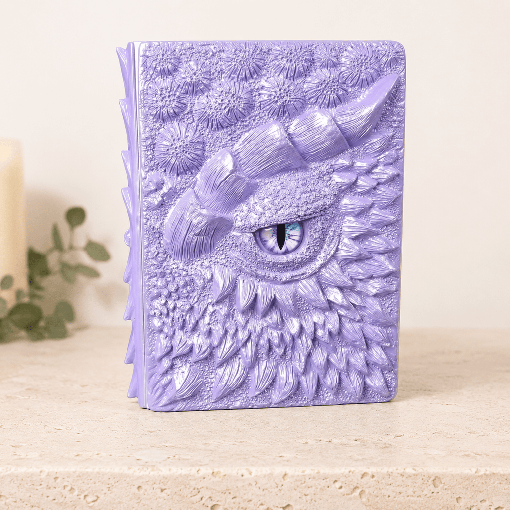 A5 Lilac Dragon Notebook
