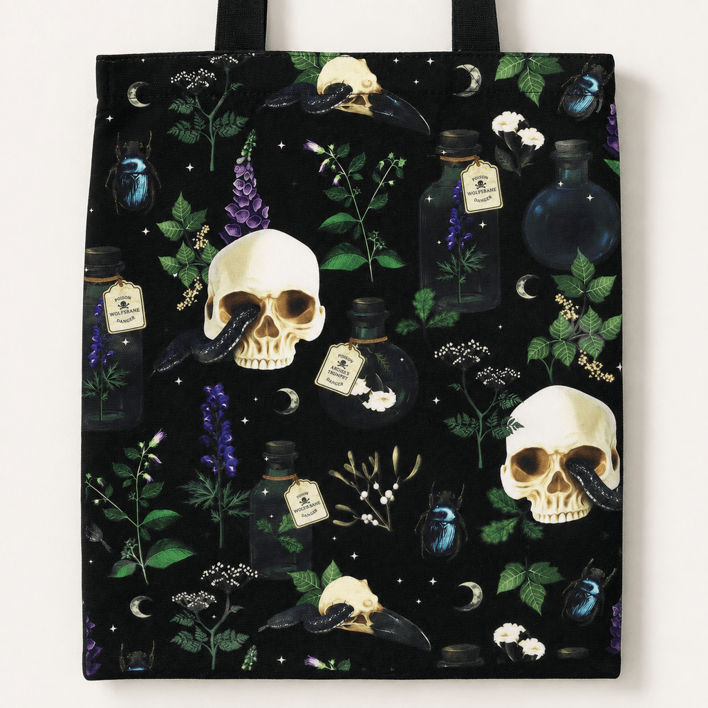 Venom & Vines Tote Bag