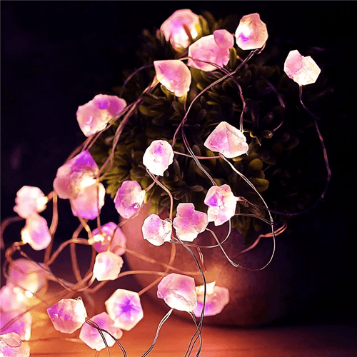 1m Amethyst LED String USB Lights