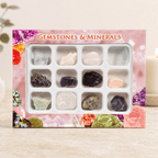 Pack of 12 Gemstones & Minerals Style 1