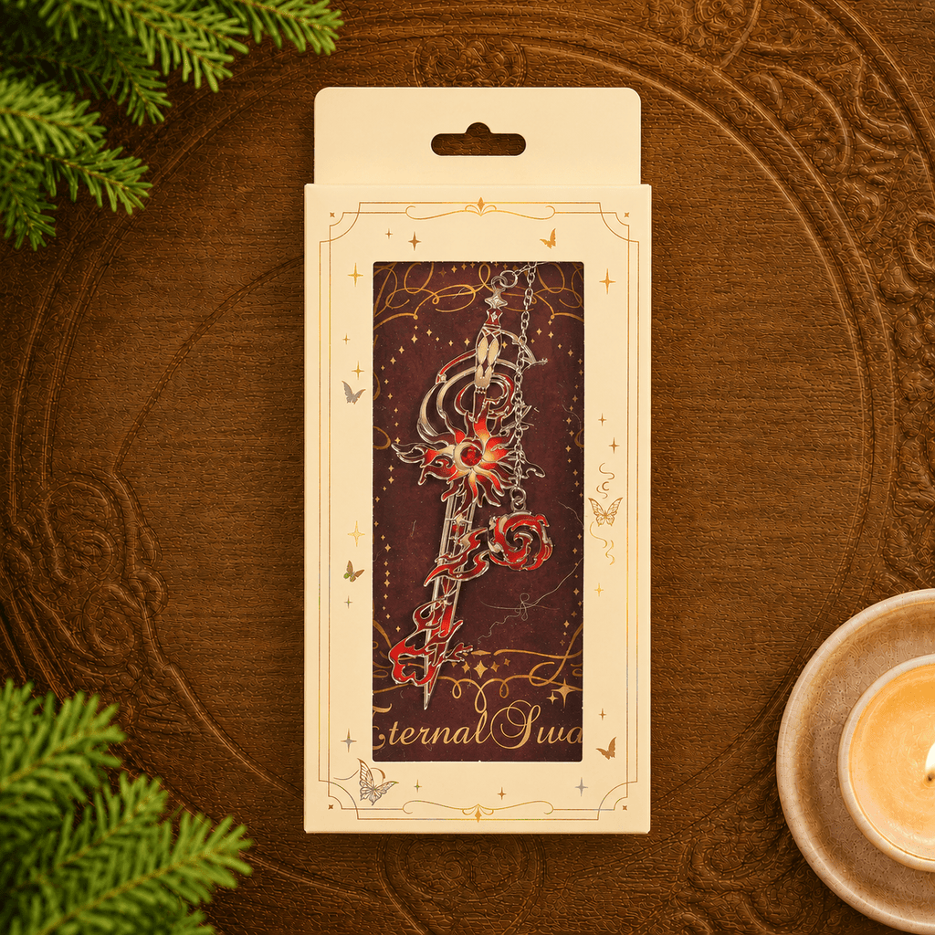 Red Sword Bookmark (Flame)