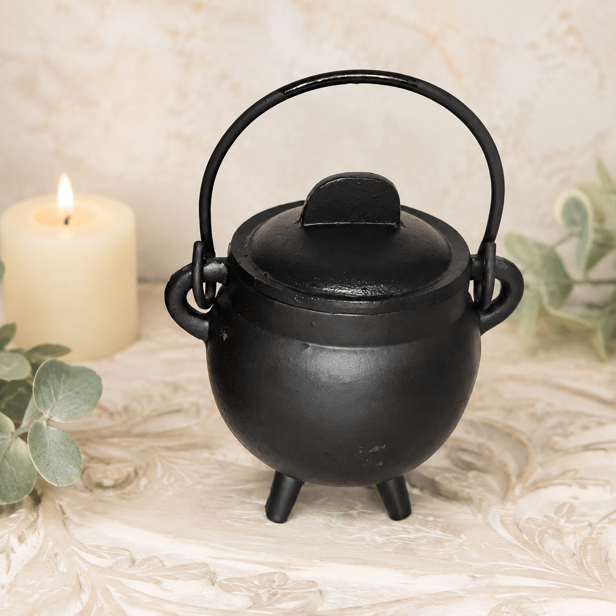 Plain Cast Iron Cauldron