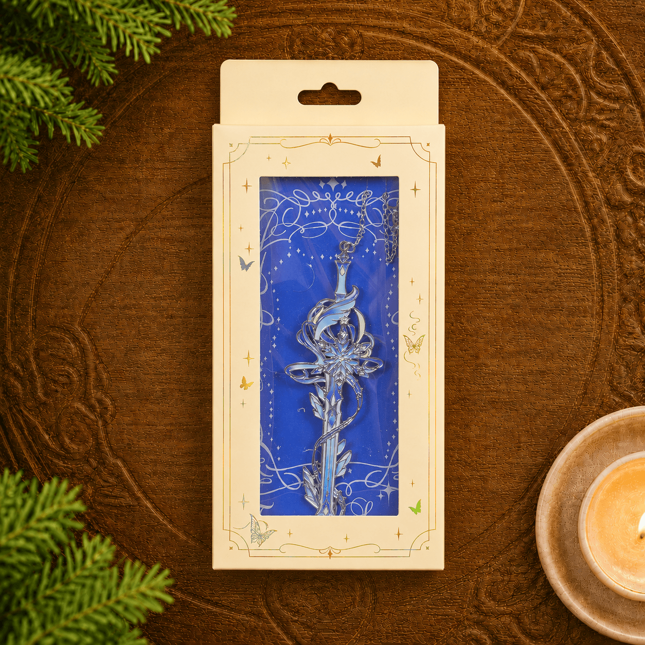 Blue Sword Bookmark (Frost)