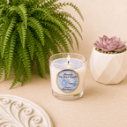 Awareness - Lapis Lazuli with Myrrh Soy Wax Tealight Candle