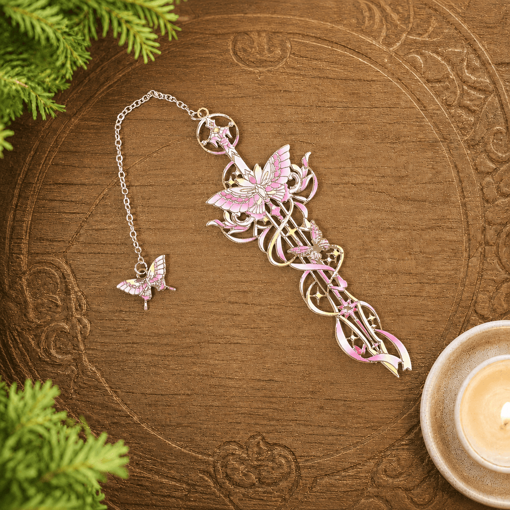 Pink Sword Bookmark (Wind)