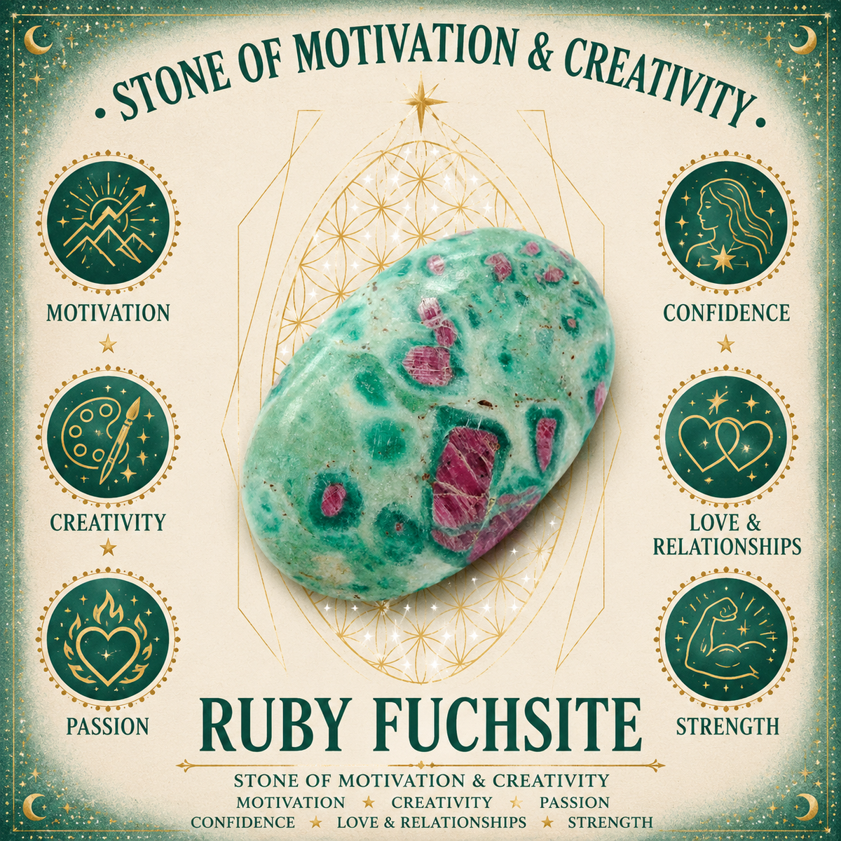 Ruby in Fuchsite Specimen