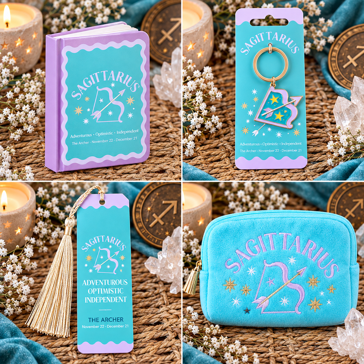 Sagittarius Zodiac Zest Gift Set