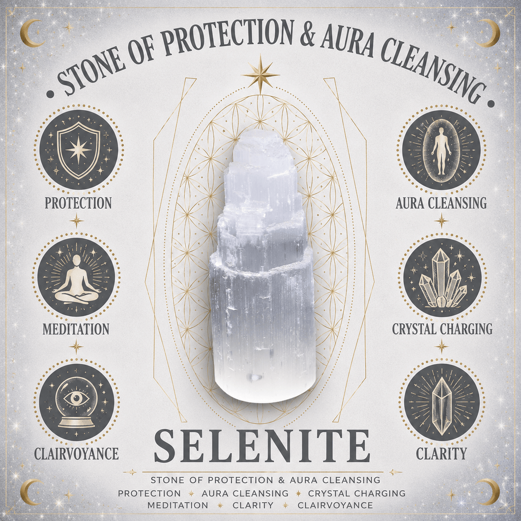 119g Selenite Tower