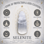 119g Selenite Tower
