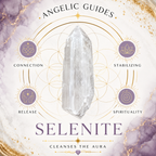 15cm Chakra Selenite Slab