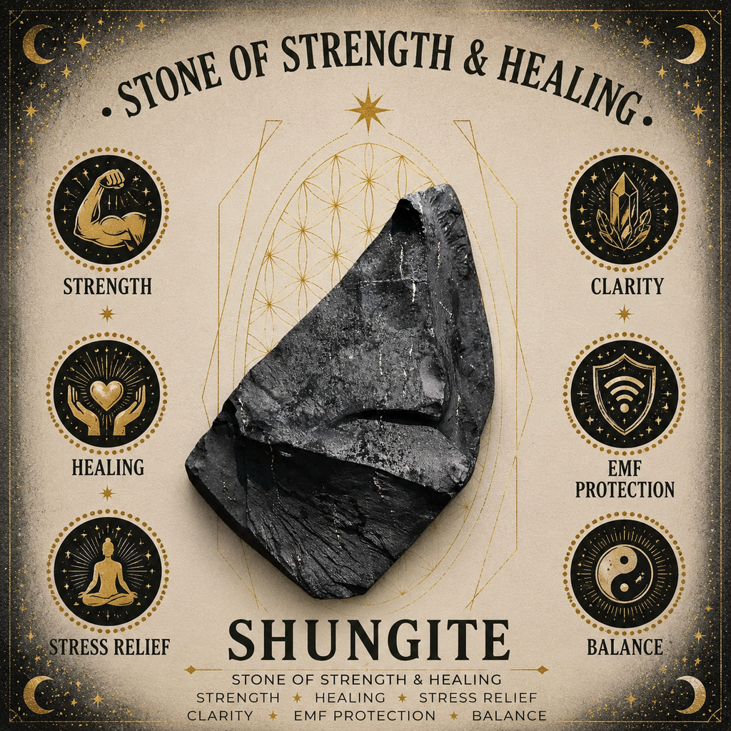 Gemstone Chips 100g - Shungite