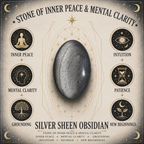 12mm Silver Sheen Obsidian Gemstone Bracelet