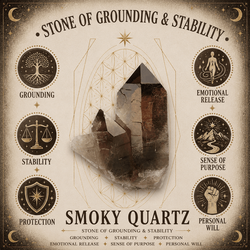 100g Smoky Quartz Gemstone Chips