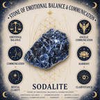 Sodalite Yes/No Decision Coin