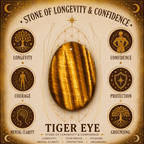 Tiger Eye Gemstone Chip Horseshoe Suncatcher