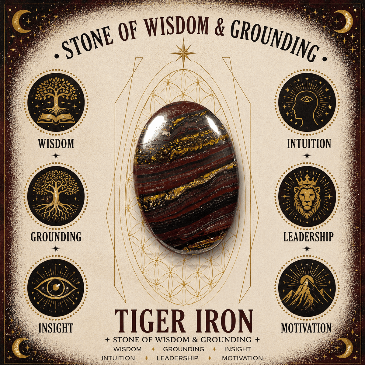 144g Tiger Iron Tower