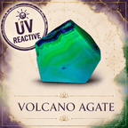 8mm Volcano Agate Gemstone Bracelet