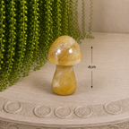 4cm Gemstone Mushroom - Yellow Aventurine