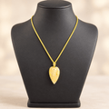 Yellow Aventurine 60cm Adjustable Heart Necklace